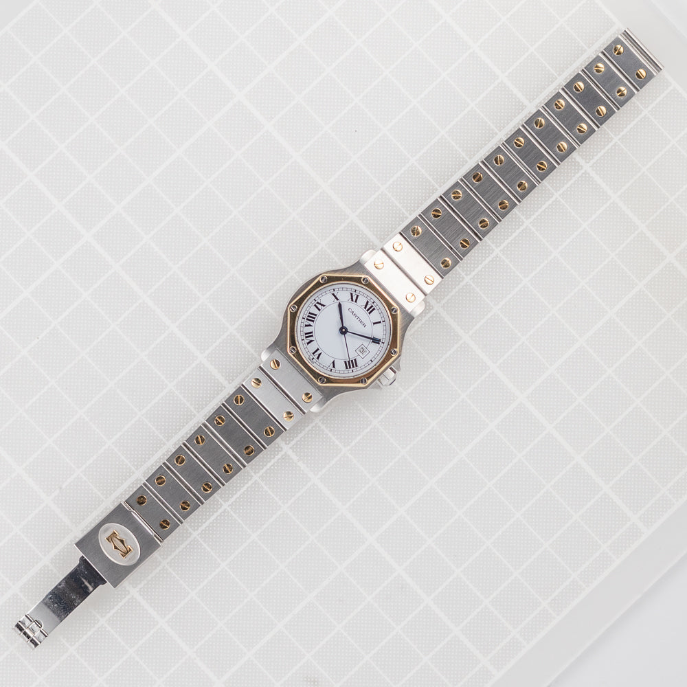 CARTIER LM SANTOS OCTAGON Ref.2966