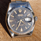 ROLEX OYSTERDATE Re.6694 Black Gilt Dial