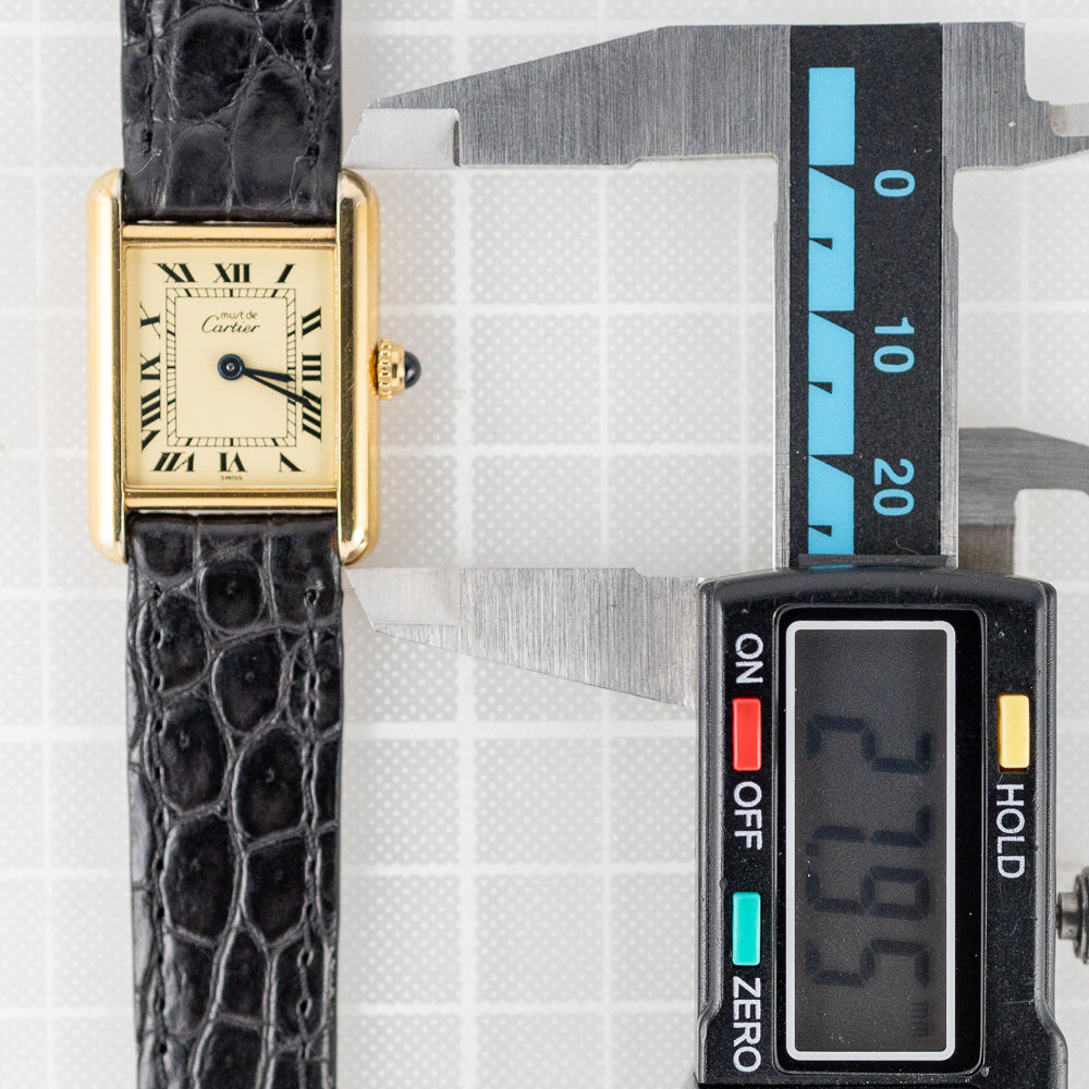 CARTIER SM MUST DE TANK REF.5057001