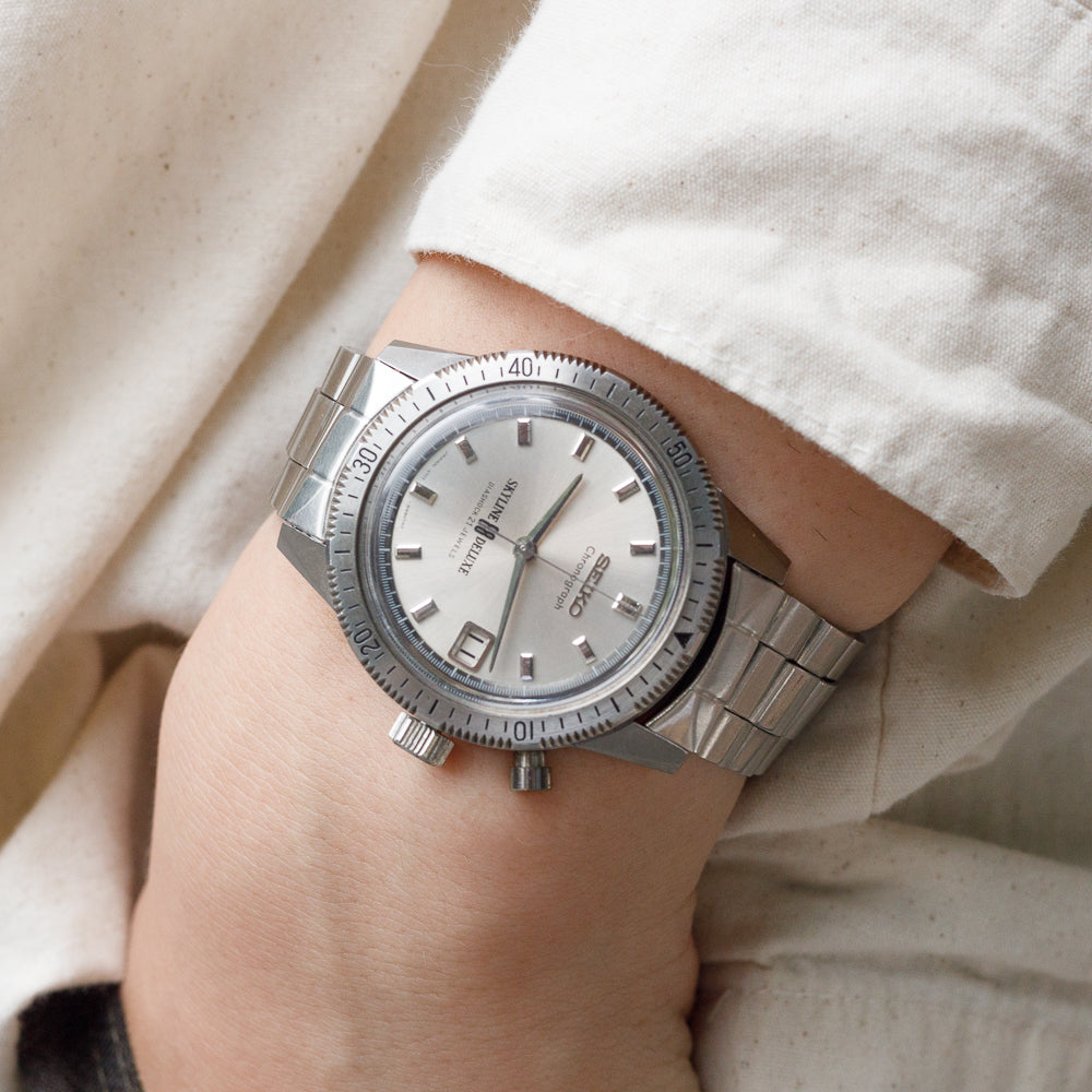 SEIKO REF.5717-8990 ONE PUSH CHRONO SKYLINE 88 DELUXE