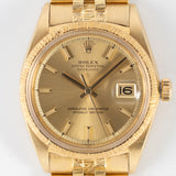 ROLEX DATEJUST Ref.1607 Bark No Lum