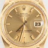 ROLEX DATEJUST Ref.1607 Bark No Lum