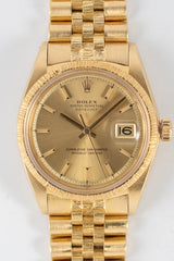 ROLEX DATEJUST Ref.1607 Bark No Lum