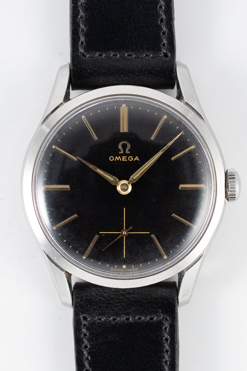 OMEGA Ref.2639 Black Gilt Dial – TIMEANAGRAM