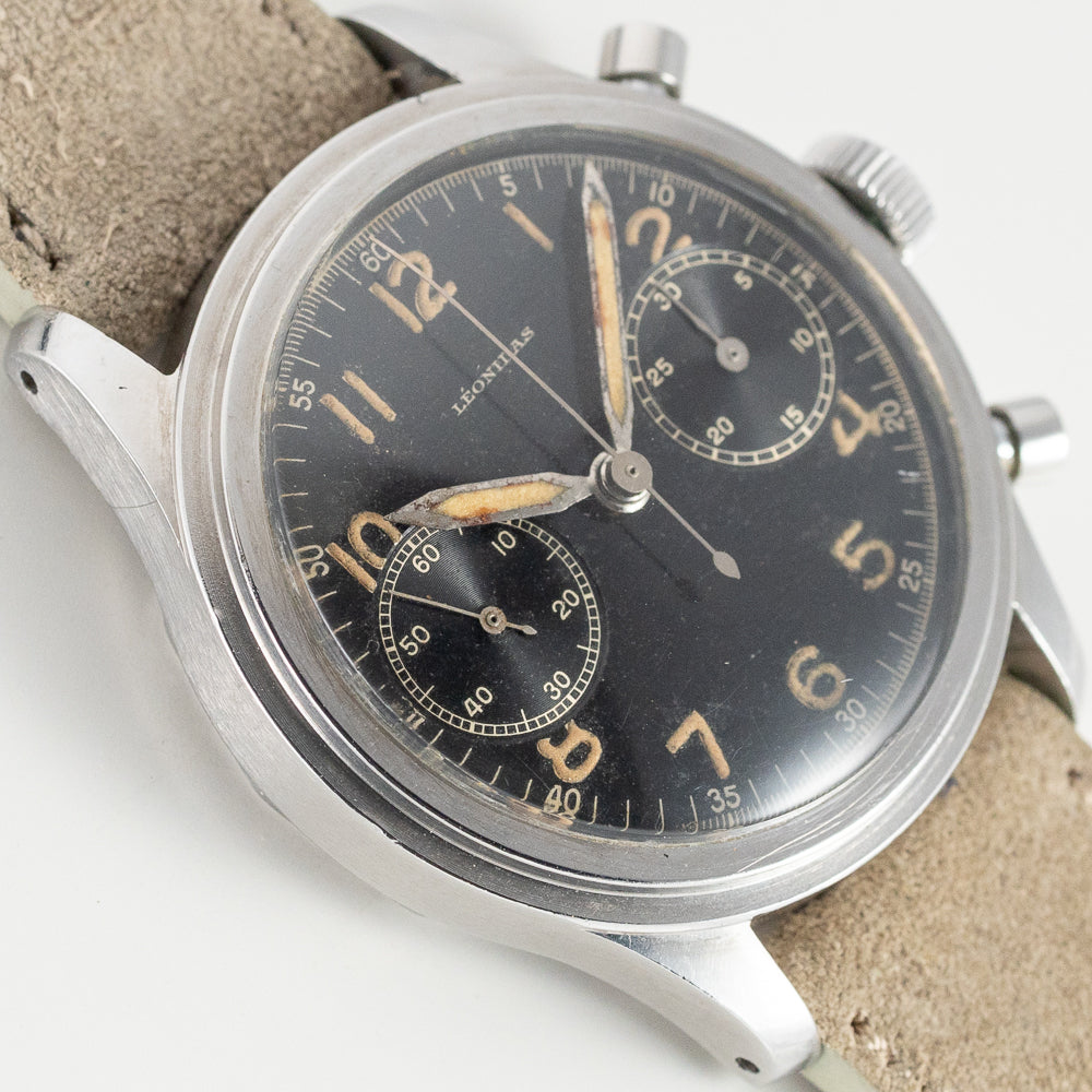 LEONIDAS 38mm Water-resistant Chronograph Valjoux 22