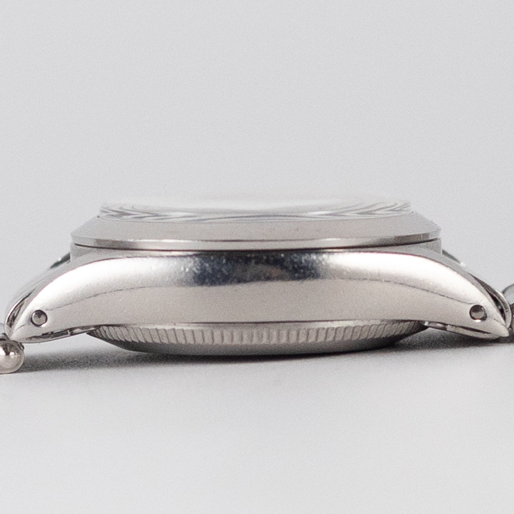 ROLEX OYSTER PERPETUAL Ref.6718 No Date BLACK RADIAL DIAL