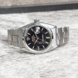 ROLEX OYSTER PERPETUAL DATE Ref.1500 Black Gilt Dial