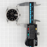 ROLEX OYSTER PERPETUAL DATE Ref.1500 Black Gilt Dial