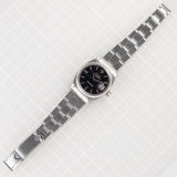 ROLEX OYSTER PERPETUAL DATE Ref.1500 Black Gilt Dial