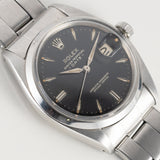 ROLEX OYSTER PERPETUAL DATE Ref.1500 Black Gilt Dial