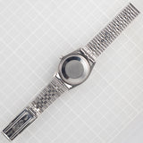 ROLEX DATEJUST Ref.1603 Glossy Black Gilt Dial