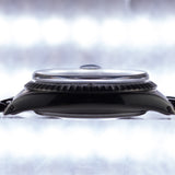 ROLEX DATEJUST Ref.1603 Glossy Black Gilt Dial