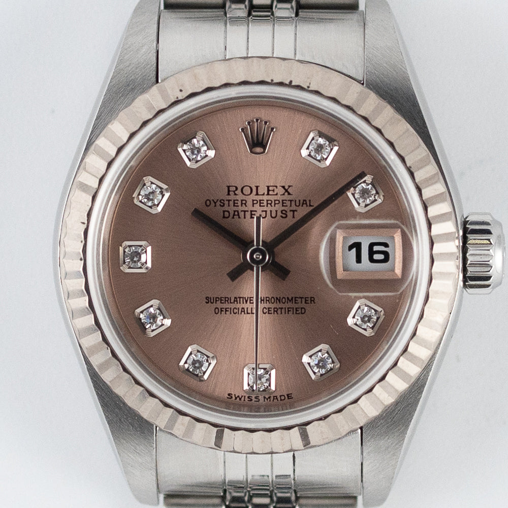 ROLEX DATEJUST Ref.79174G 10 Points Diamond