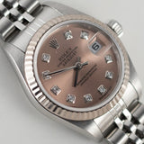ROLEX DATEJUST Ref.79174G 10 Points Diamond