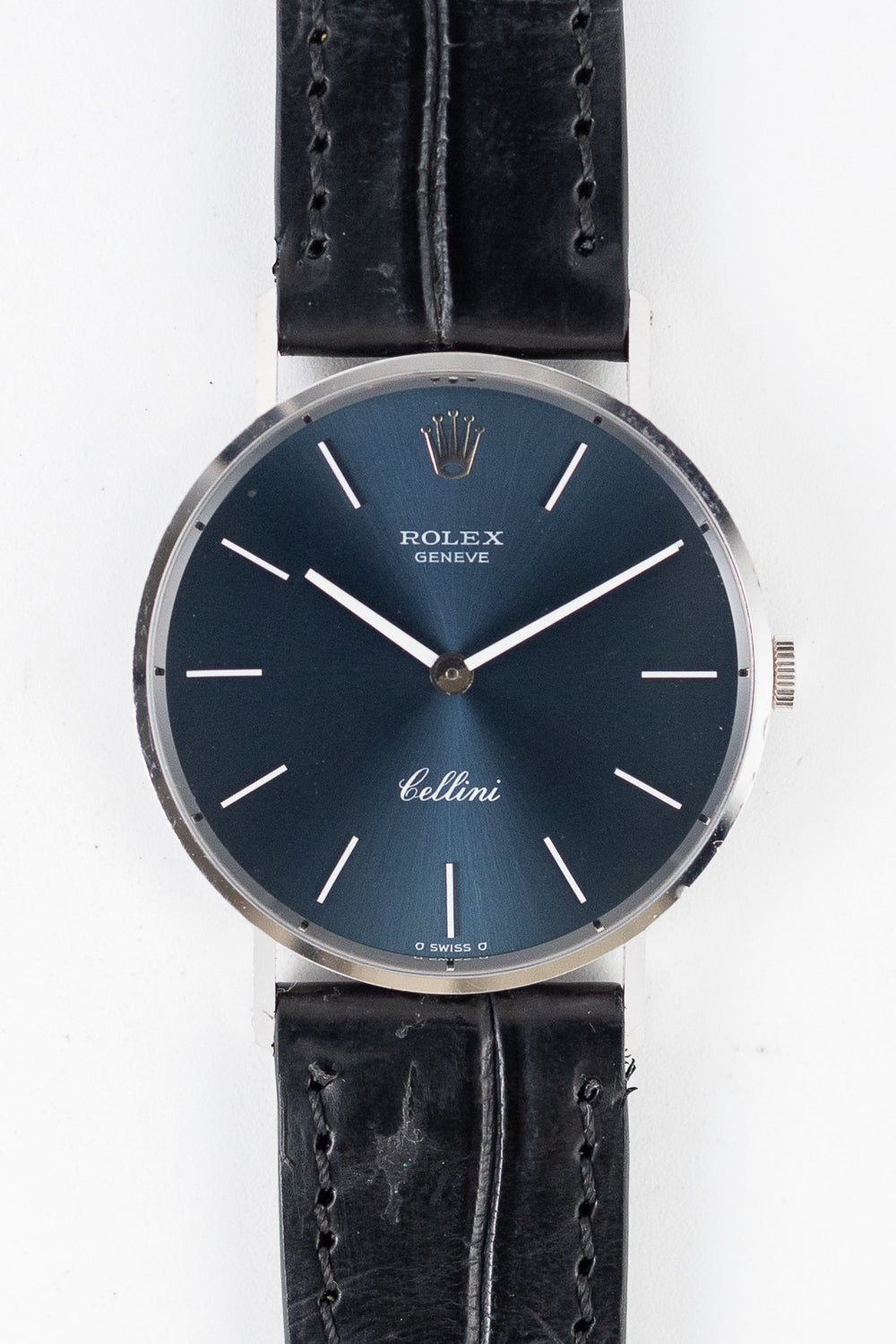 ROLEX Cellini Ref.3833 BLUE DIAL