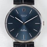 ROLEX Cellini Ref.3833 BLUE DIAL