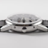 ZODIAC Triple Calendar Moonphase Black Black Gilt Dial