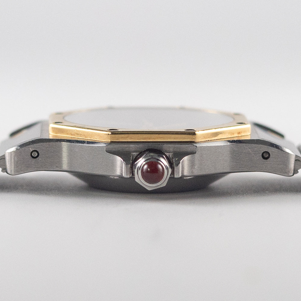 CARTIER LM SANTOS OCTAGON REF.2966 Burgundy