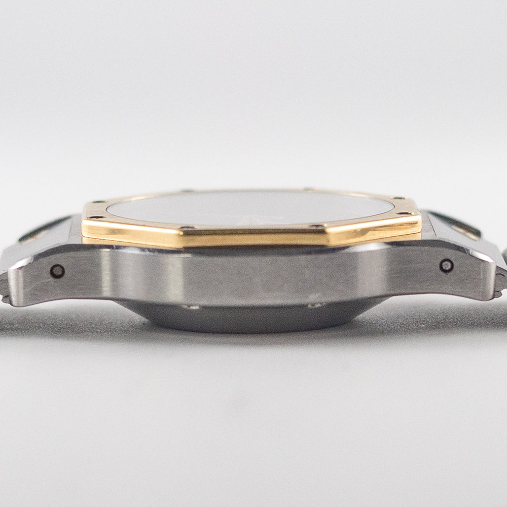 CARTIER LM SANTOS OCTAGON REF.2966 Burgundy