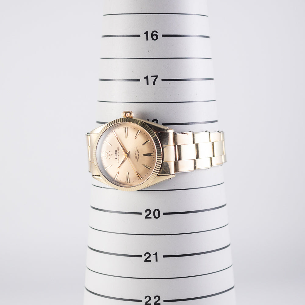 TUDOR OYSTER PRINCE Ref.7963 Fluted Bezel with Ref.6635 Bracelet