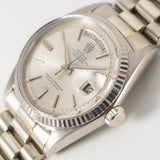 ROLEX THE DAY-DATE Ref.1803 “Doorstop Dial” 18k white gold