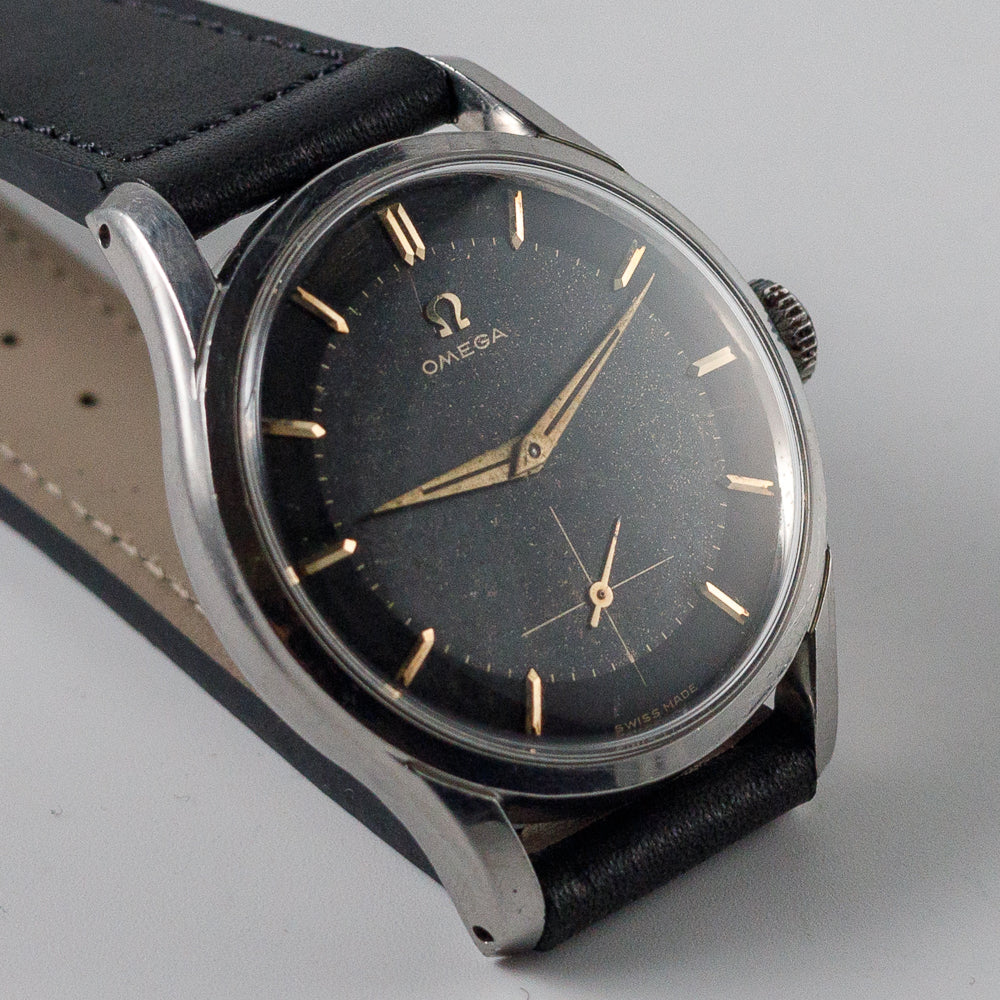 OMEGA Ref.2639 Black Gilt Pie Pan Dial