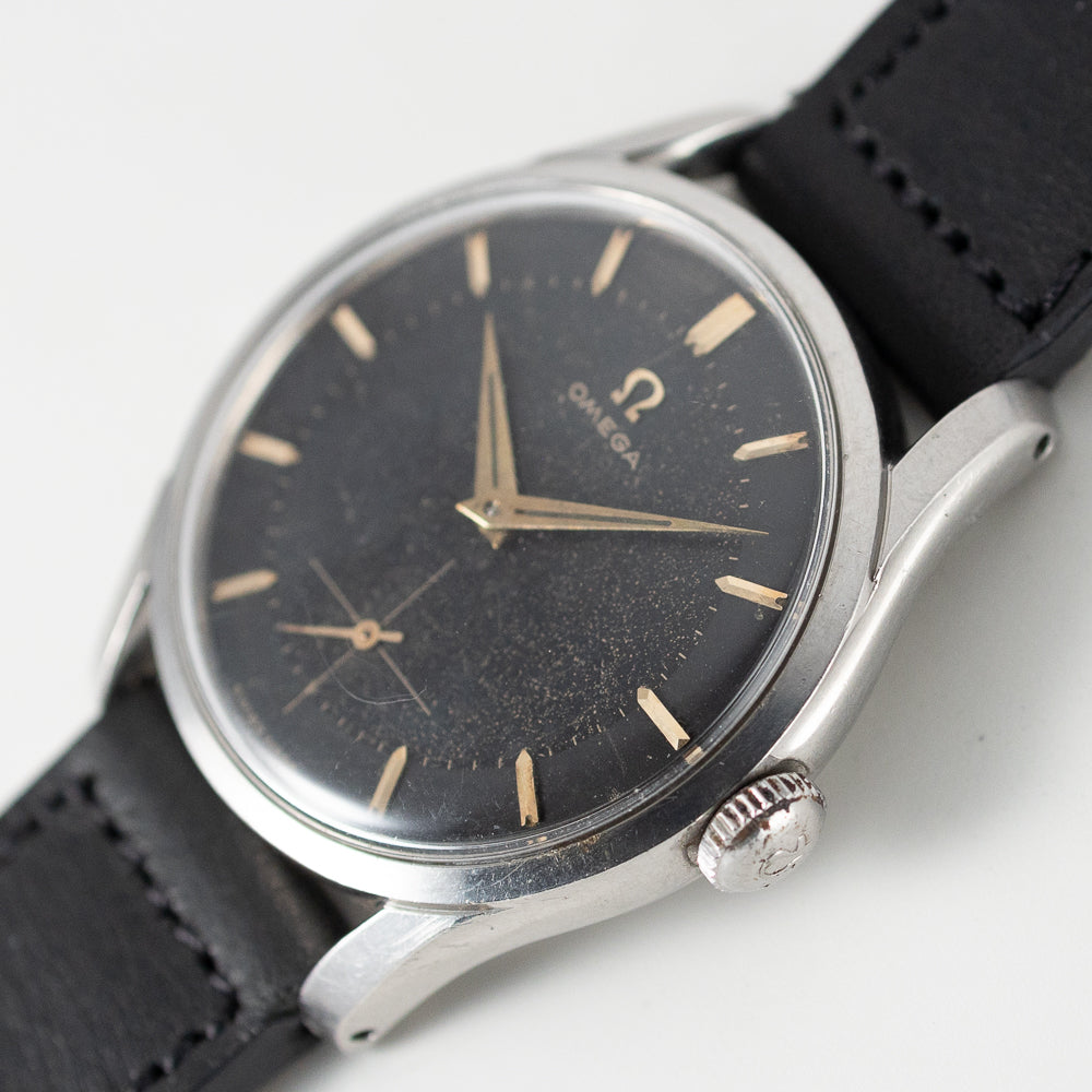 OMEGA Ref.2639 Black Gilt Pie Pan Dial