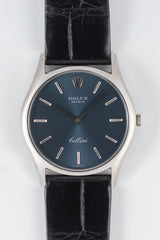 ROLEX Cellini Ref.3804 6233 Blue Sigma Dial
