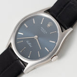 ROLEX Cellini Ref.3804 6233 Blue Sigma Dial