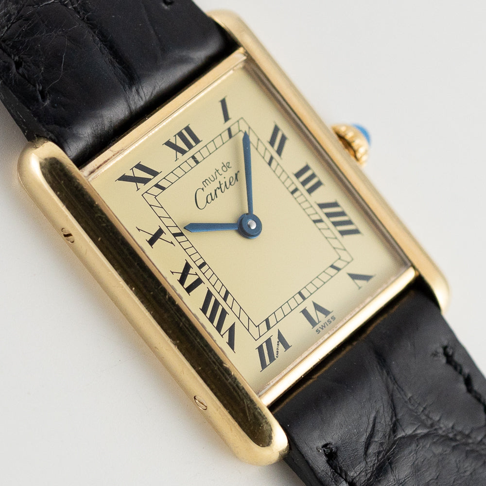 CARTIER LM MUST DE TANK REF.590005