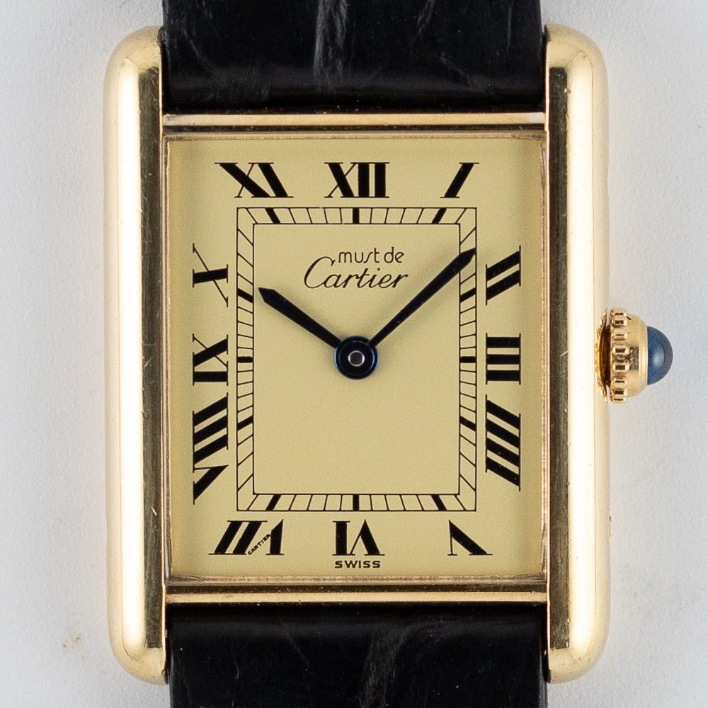CARTIER LM MUST DE TANK REF.590005