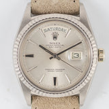 ROLEX DAY-DATE Ref.1803 “Doorstop Dial” 18K White Gold