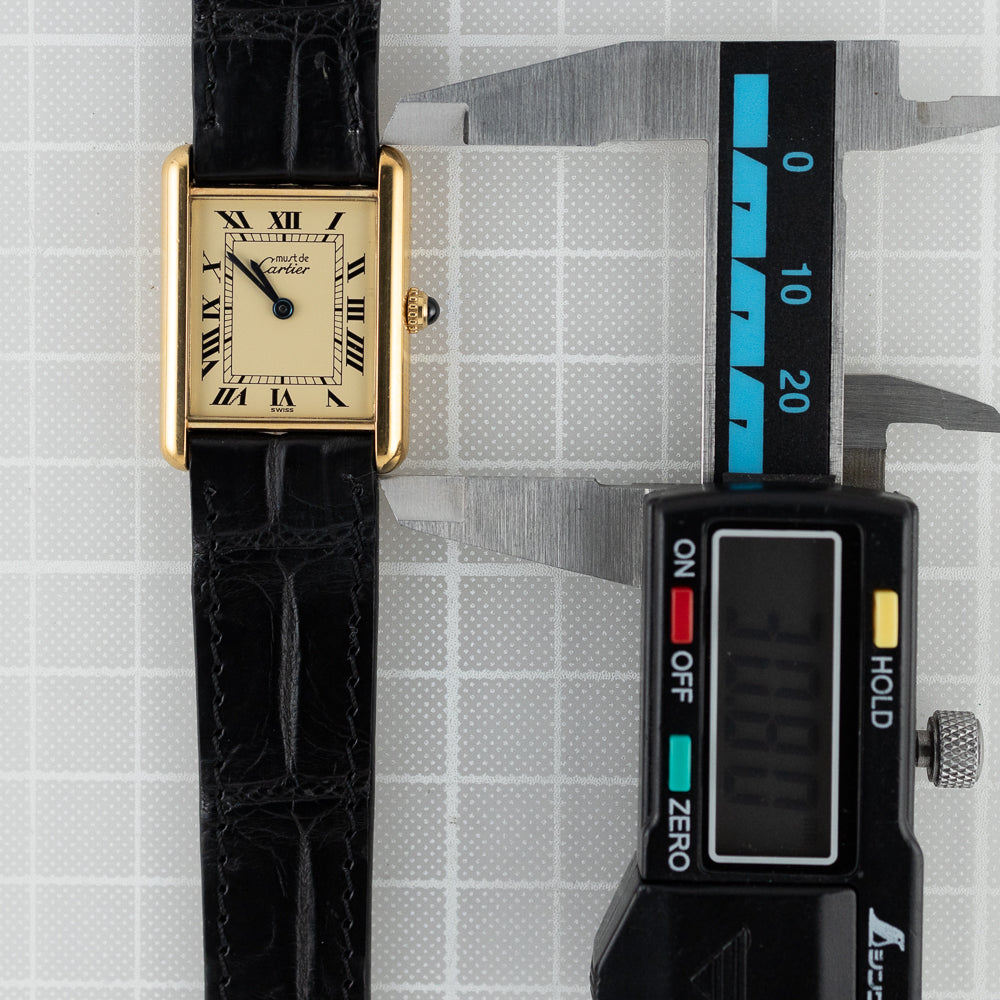 CARTIER LM MUST DE TANK REF.590005