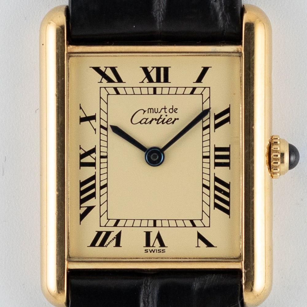 CARTIER LM MUST DE TANK REF.590005