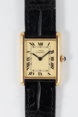 CARTIER LM MUST DE TANK REF.590005