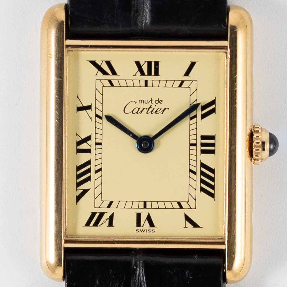 CARTIER LM MUST DE TANK REF.590005
