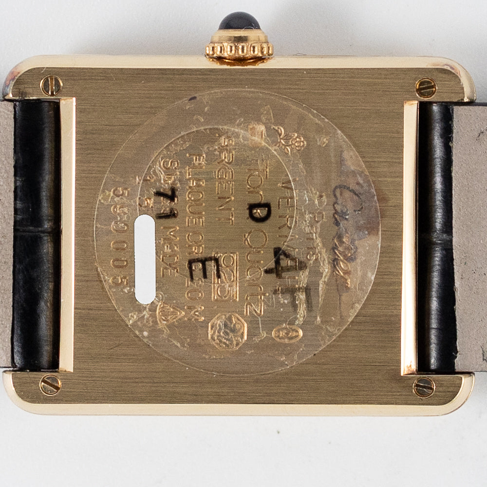 CARTIER LM MUST DE TANK REF.590005