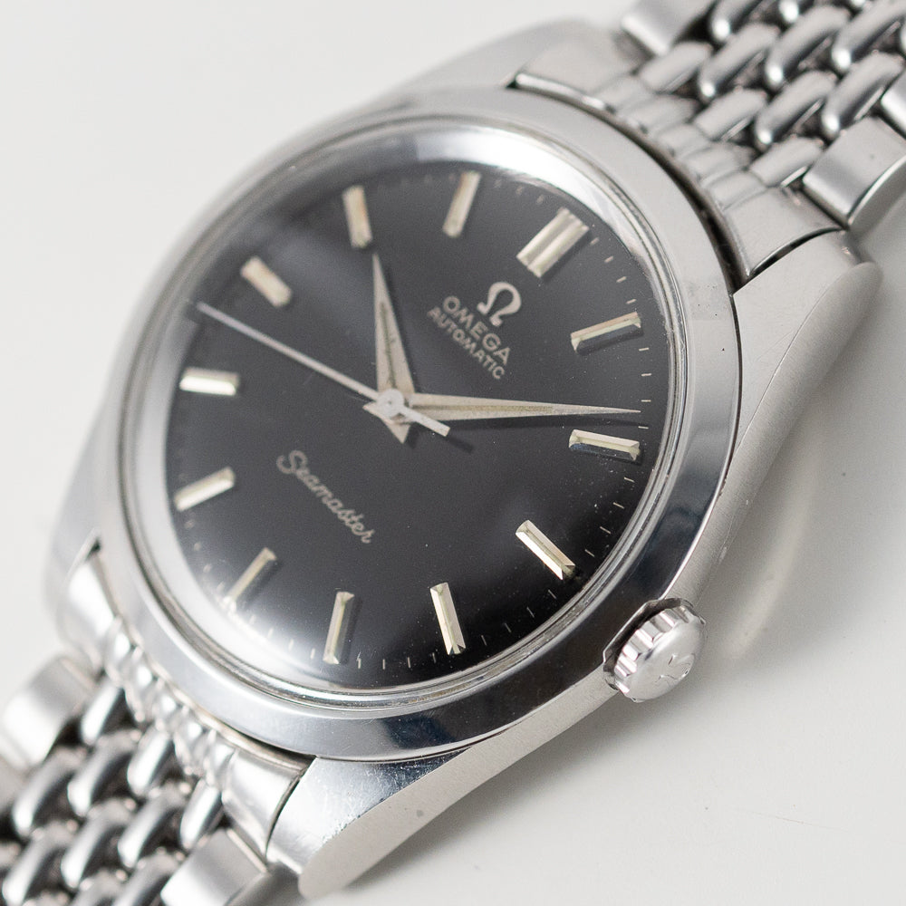 OMEGA Seamaster Ref.165.010 Black Mirror Dial No Date
