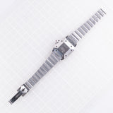 CARTIER LM Santos Carree Burgundy Ref.2961 w.Serivice BOX