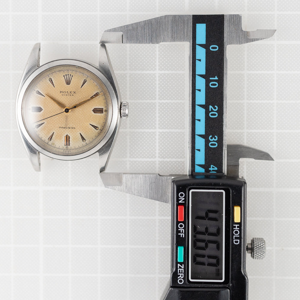 ROLEX Ref.6124 BIG BUBBLE BACK MANUAL WIND