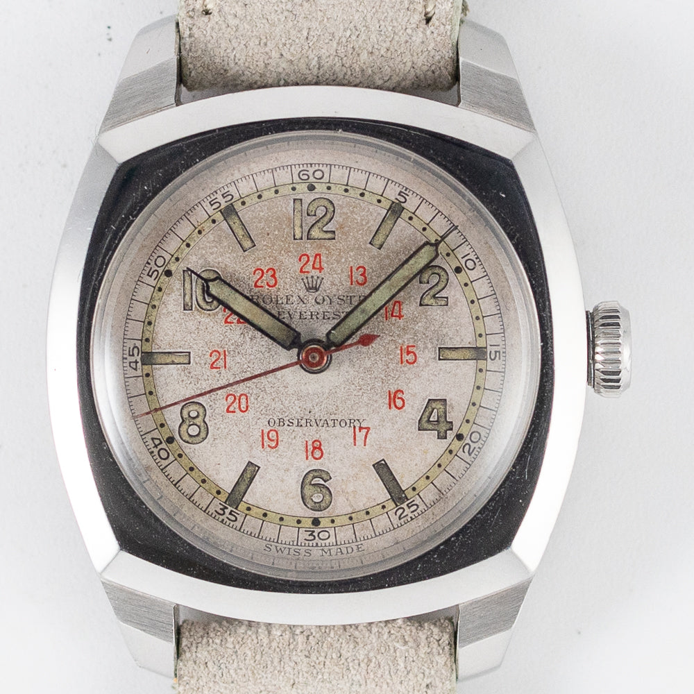 ROLEX OYSTER EVEREST ARMY Ref.3139 Mint Super Edge Case