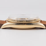 ROLEX DATEJUST Ref.1601 14K Yellow Gold Black Gilt Dial