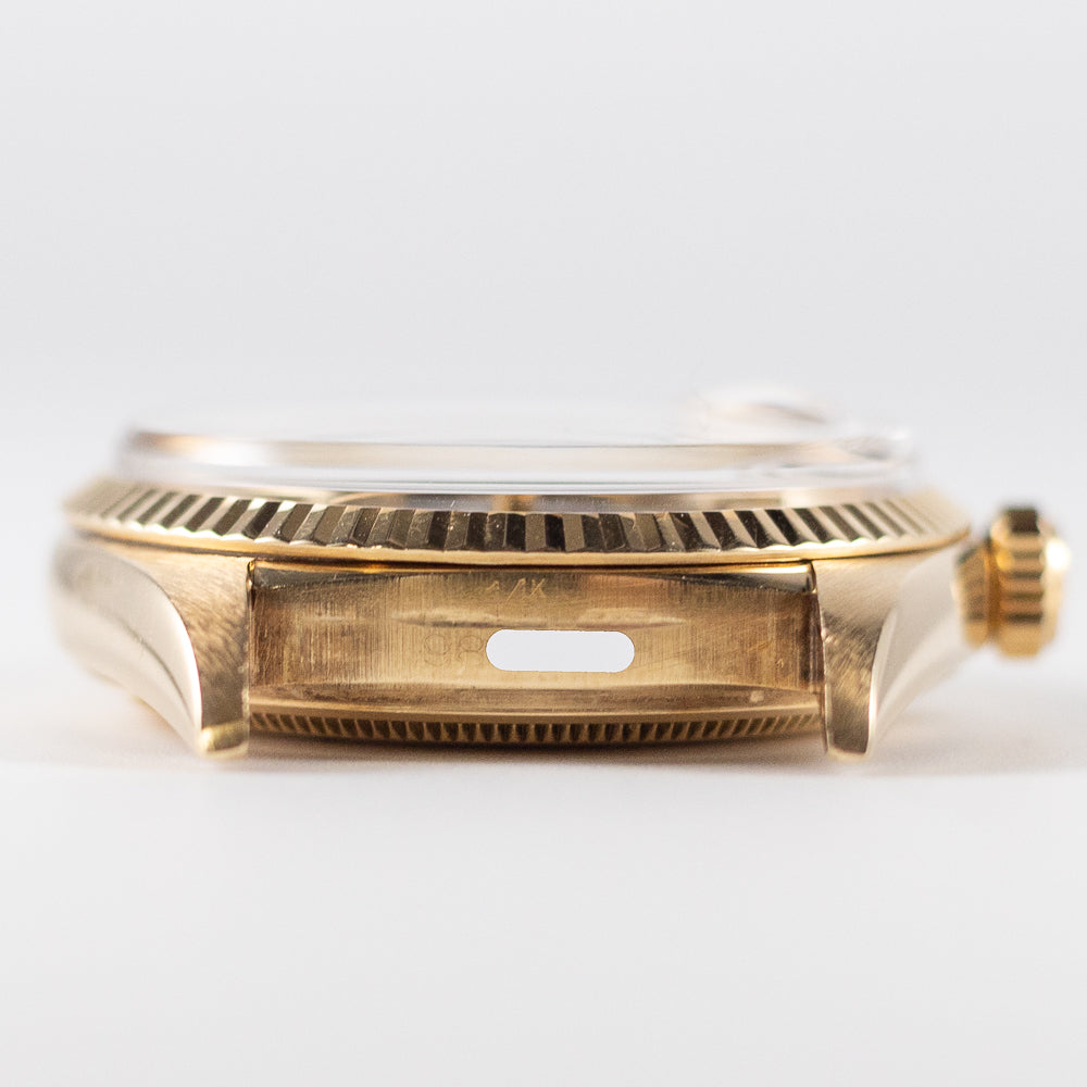 ROLEX DATEJUST Ref.1601 14K Yellow Gold Black Gilt Dial