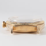 ROLEX DATEJUST Ref.1601 18K Yellow Gold Black Gilt DOORSTOP Dial