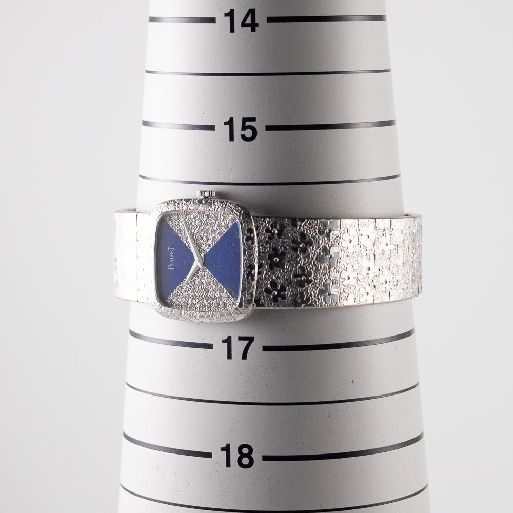 PIAGET REF.9902 A31 LAPIS LAZULI / PAVE DIAMOND DIAL