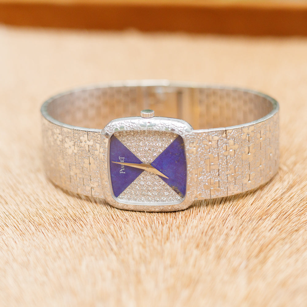 PIAGET REF.9902 A31 LAPIS LAZULI / PAVE DIAMOND DIAL