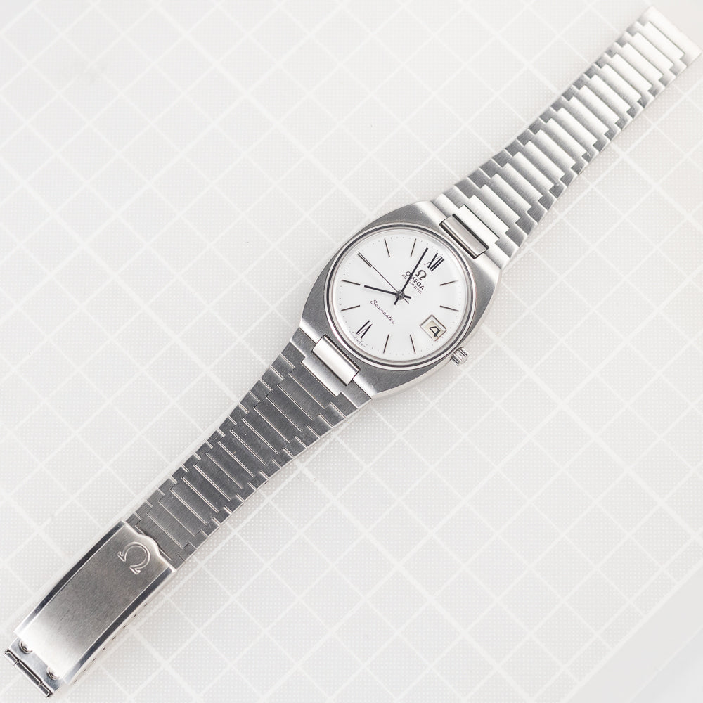 OMEGA Seamaster Ref.166.0206 / 266.0842 White Roman Dial