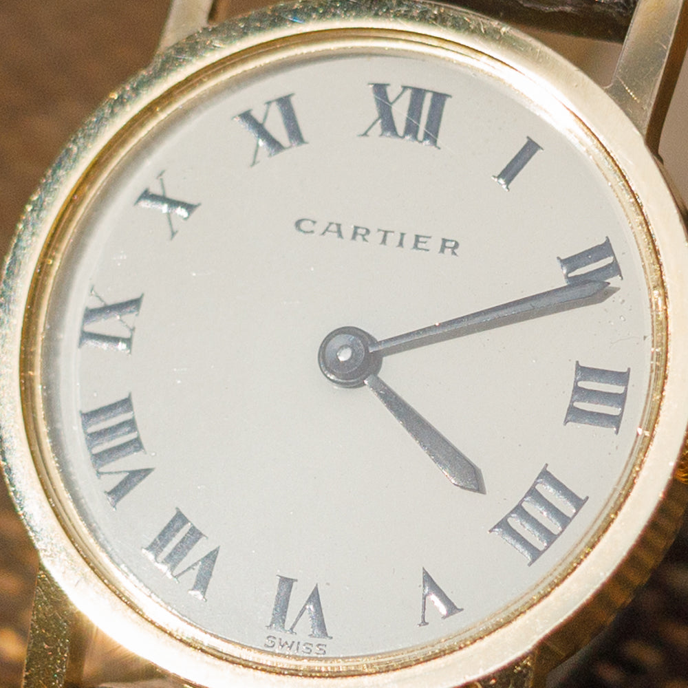 CARTIER Ronde Ref.878089 18K Yellow Gold 1980's