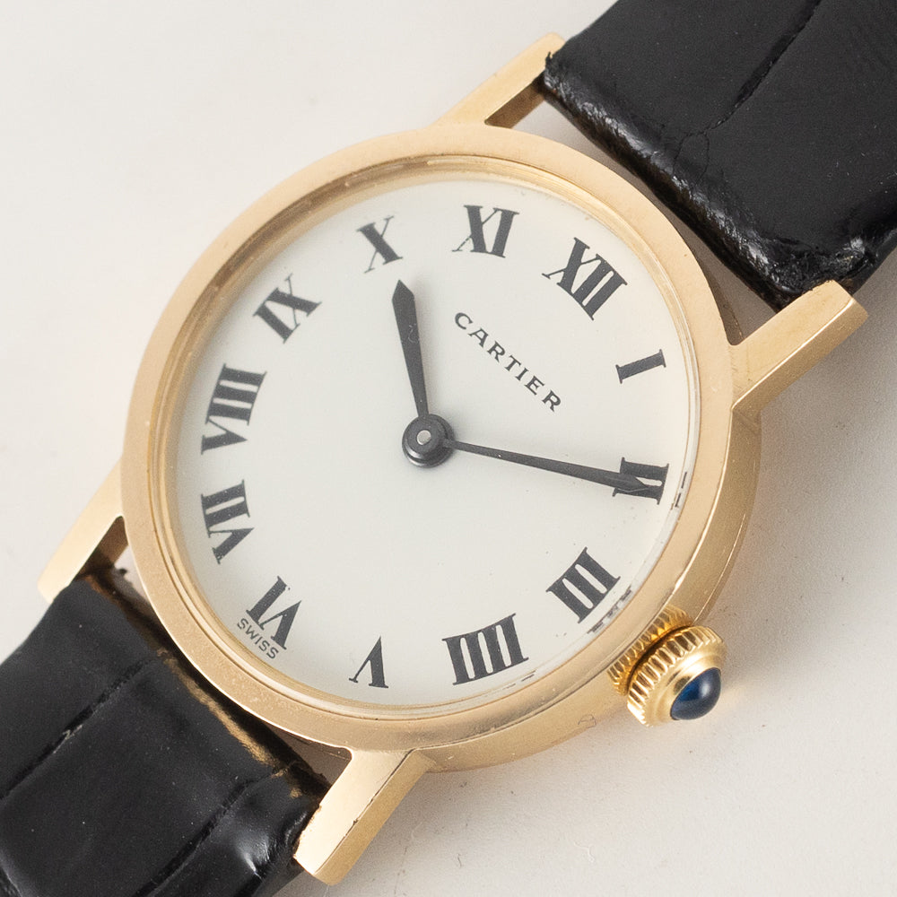 CARTIER Ronde Ref.878089 18K Yellow Gold 1980's