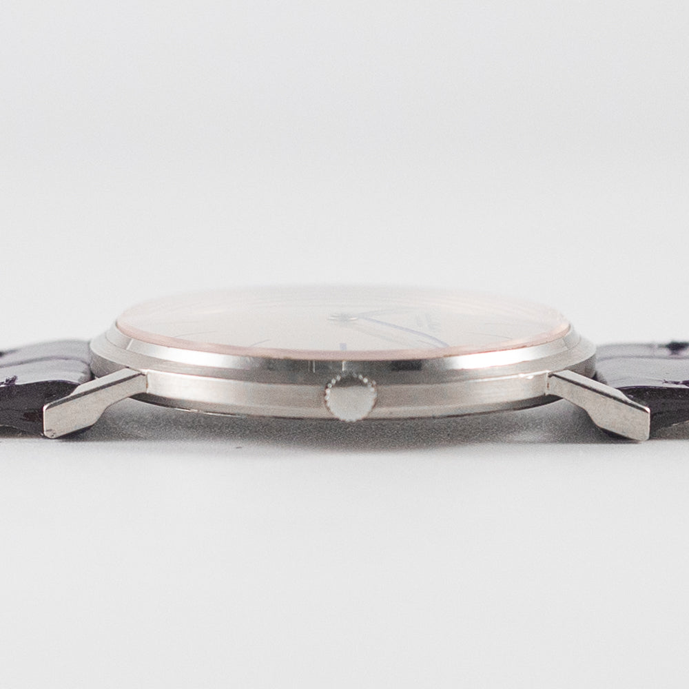 IWC Ref.R1221 Ultra Thin Cal.171 18K White Gold Blue Accents